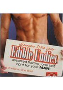 Edible Undies Male Brief Vanilla Flavored (1 Pack)