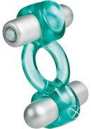 Up Spice It Up Double Action Couples Ring 2 Waterproof Teal