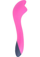The Mademoiselle Silicone Massage Wand Pink