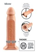 Fantasy X-tensions Silicone Performance Hollow Extension 8in - Vanilla