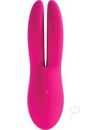Jimmyjane Live Sexy Ascend 2 Rechargeable Silicone Dual Clitoral Vibrator - Pink