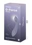 Satisfyer G-force Rechargeable Silicone Vibrator - Violet